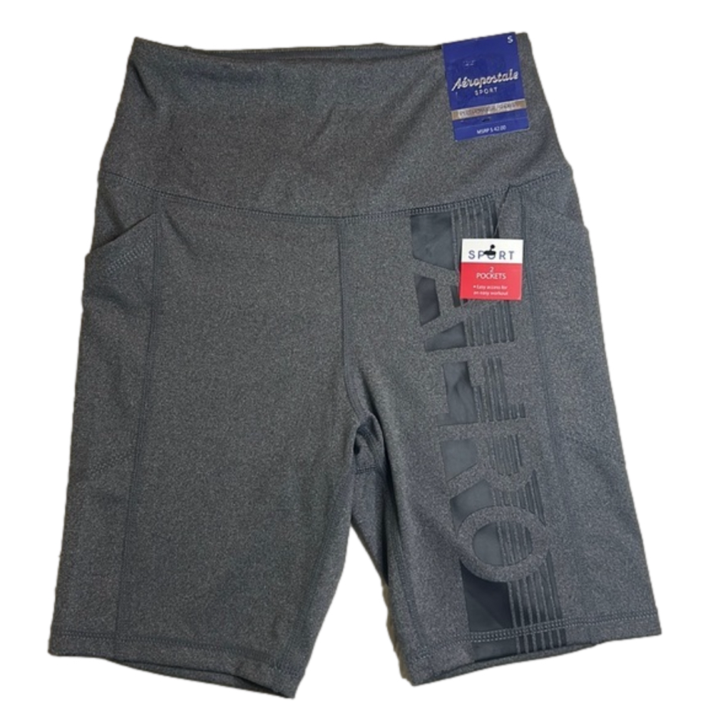🆕 Aeropostale: Bike/Workout Shorts (with pockets!) - Small